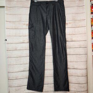 Men’s John Varvatos Gray Cargo Pants Size 48 (33 x 34)